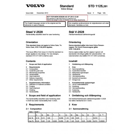 VOLVO STD 1125,281 0