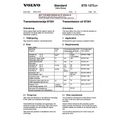 VOLVO STD 1273,01 0