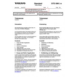 VOLVO STD 5061,16 0