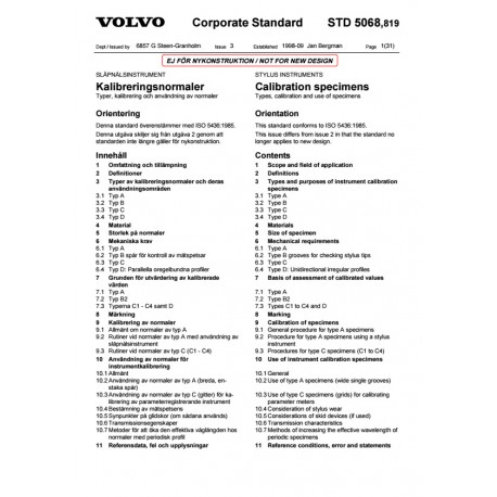 VOLVO STD 5068,819 0