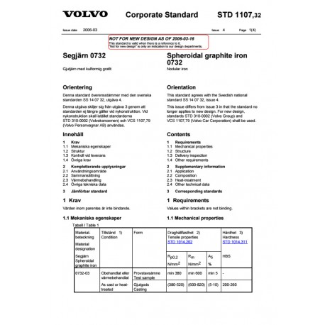 VOLVO STD 1107,32 0